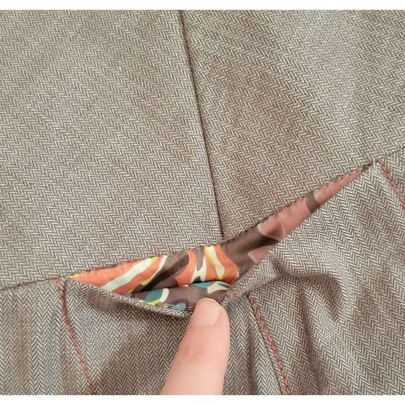 Matilda Jane L Gray Zippered Skirt Pockets Modest HARRIET You and Me - Picture 7 of 10